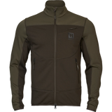 Härkila Olaf Fleece Jacket, shadow brown/forest night