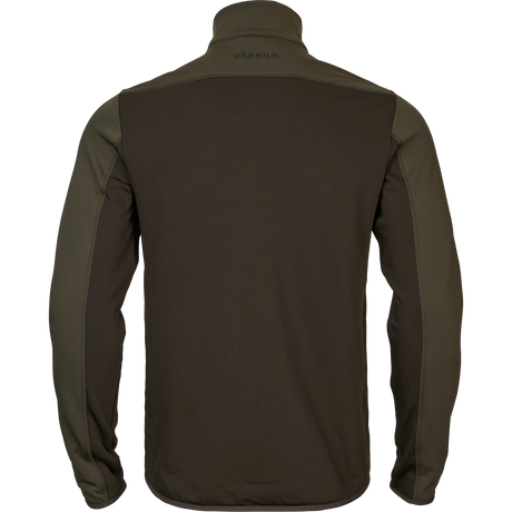 Härkila Olaf Fleece Jacket, shadow brown/forest night