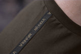 Härkila Logo Band S/S T-Shirt, shadow brown/tarmac