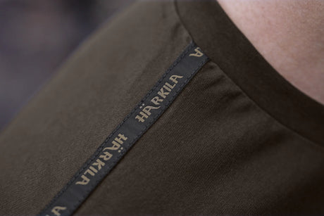 Härkila Logo Band S/S T-Shirt, shadow brown/tarmac
