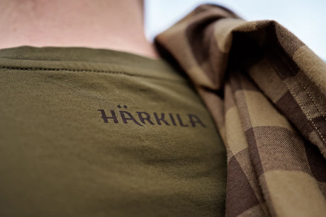 Härkila H-logo S/S T-shirt, dark olive