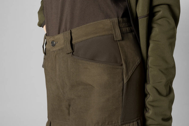 Afbeelding laden in Galerijviewer, Härkila Scandinavian Trousers Women, willow green/deep brown
