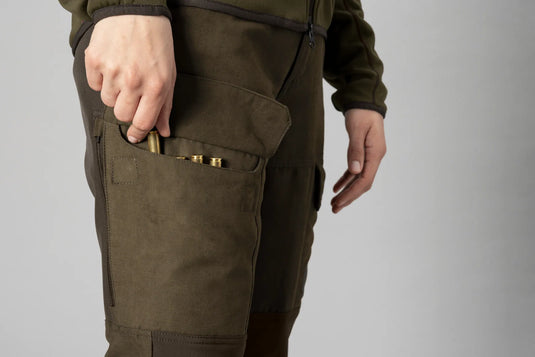 Härkila Scandinavian Trousers Women, willow green/deep brown