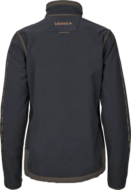 Härkila Kamko Fleece Women, reversible, willow green/deep well purple
