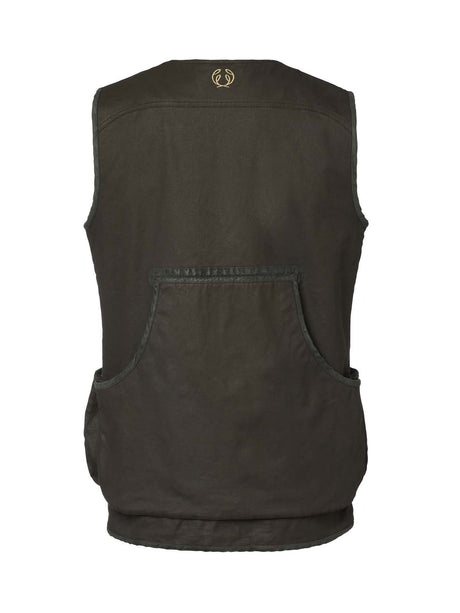 Chevalier Vintage Dogsport Vest Men, leather brown