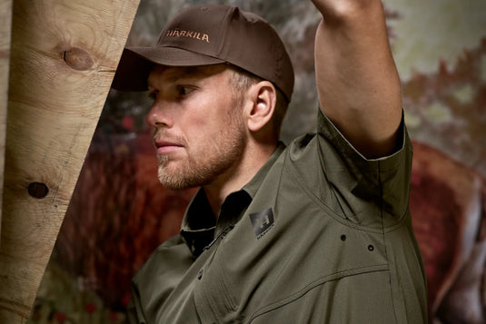 Härkila Trek S/S Shirt, grape leaf