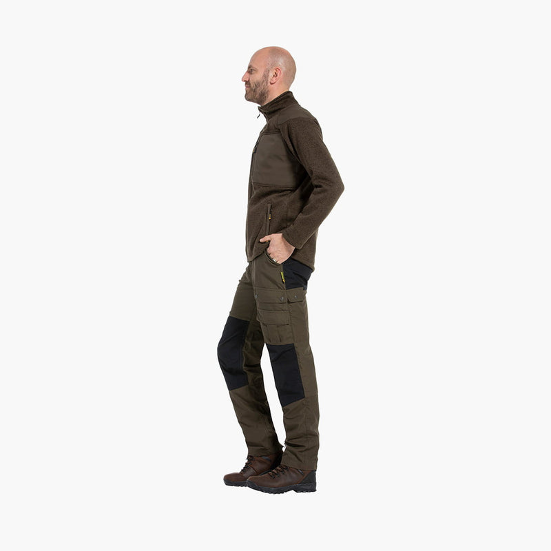 Afbeelding laden in Galerijviewer, Rovince Trouser Duofit Men, olive green/black
