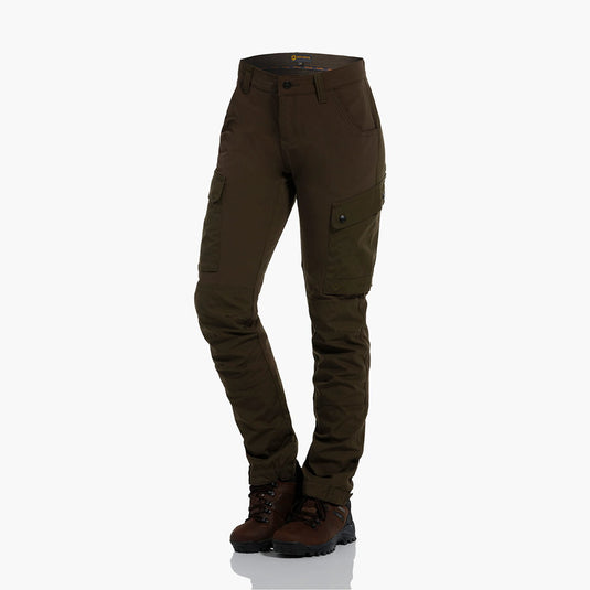 Rovince Flexline Trousers Women, olive green