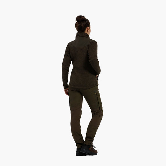 Rovince Flexline Trousers Women, olive green