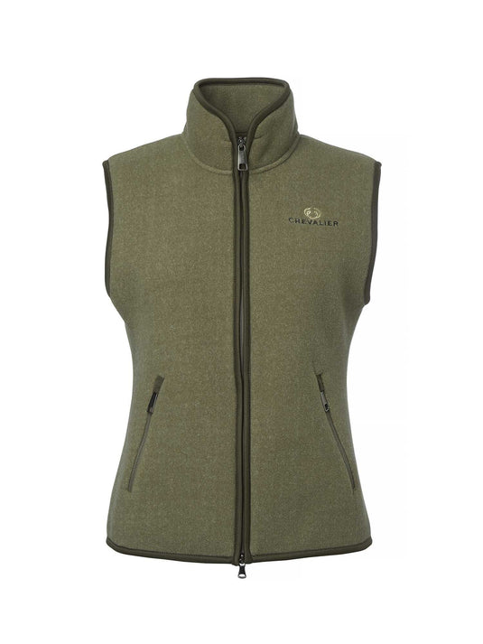 Mainstone Fleece Vest Women - Khaki Green