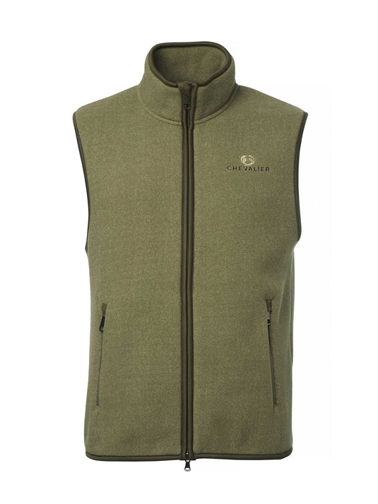 Mainstone Fleece Vest Men - Khaki Green