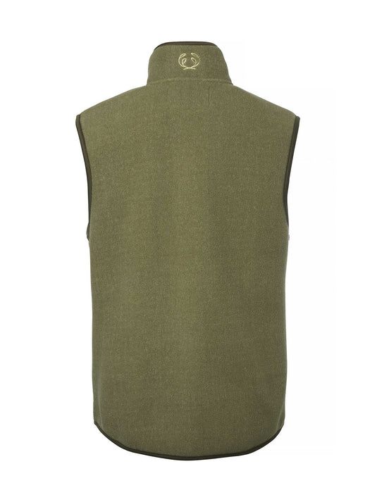 Mainstone Fleece Vest Men - Khaki Green