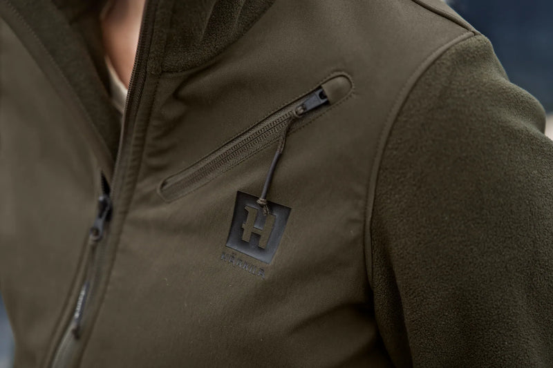Afbeelding laden in Galerijviewer, Härkila Fjell Fleece Jacket W, hunting green/willow green
