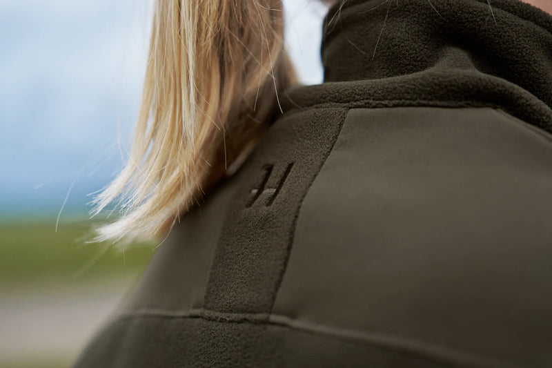 Afbeelding laden in Galerijviewer, Härkila Fjell Fleece Jacket W, hunting green/willow green
