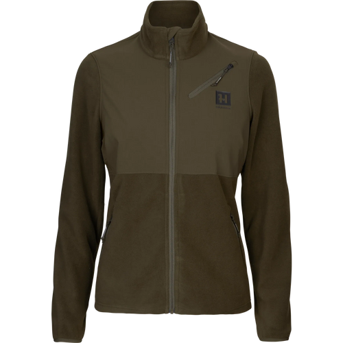 Härkila Fjell Fleece Jacket W, hunting green/willow green