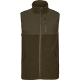 Härkila Fjell Fleece Waistcoat, hunting green/willow green