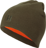 Härkila Reversible Beanie, willow green/orange