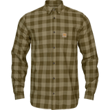Härkila Scandinavian L/S Shirt, dark olive check