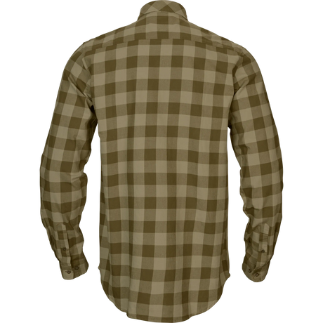 Härkila Scandinavian L/S Shirt, dark olive check