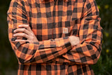 Härkila Scandinavian L/S Shirt, mandarin check