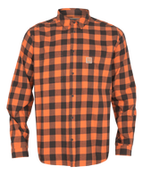 Härkila Scandinavian L/S Shirt, mandarin check