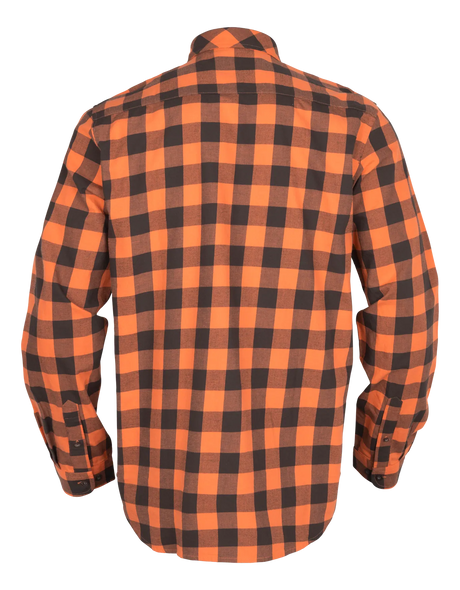 Härkila Scandinavian L/S Shirt, mandarin check