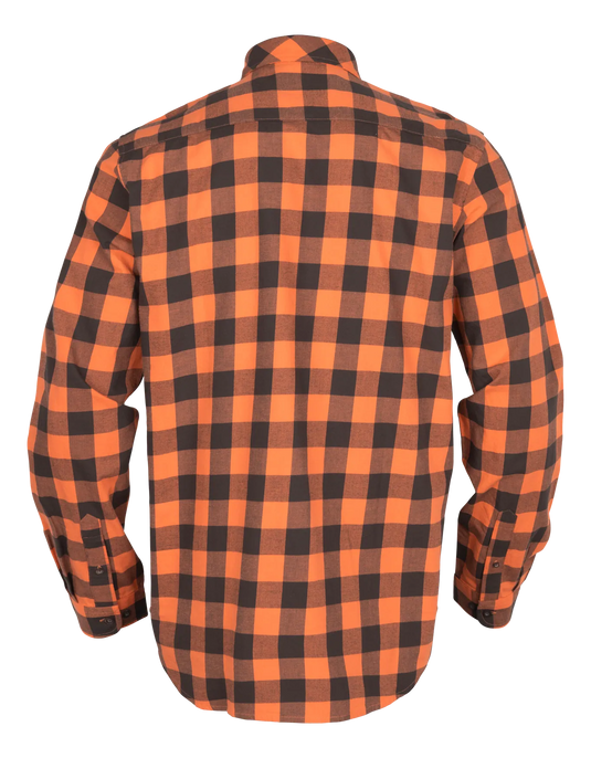 Härkila Scandinavian L/S Shirt, mandarin check