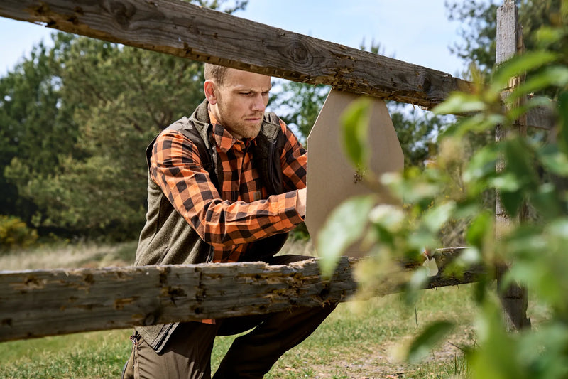 Afbeelding laden in Galerijviewer, Härkila Scandinavian L/S Shirt, mandarin check
