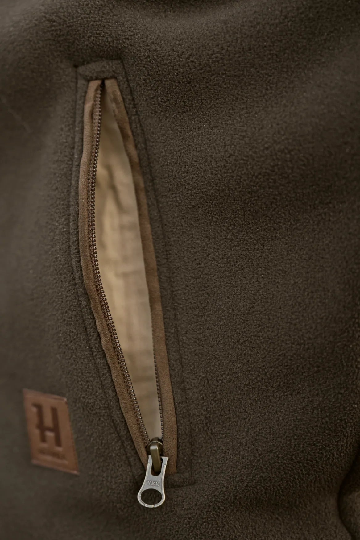 Härkila Sandhem Sherpa Fleece Jacket, willow green