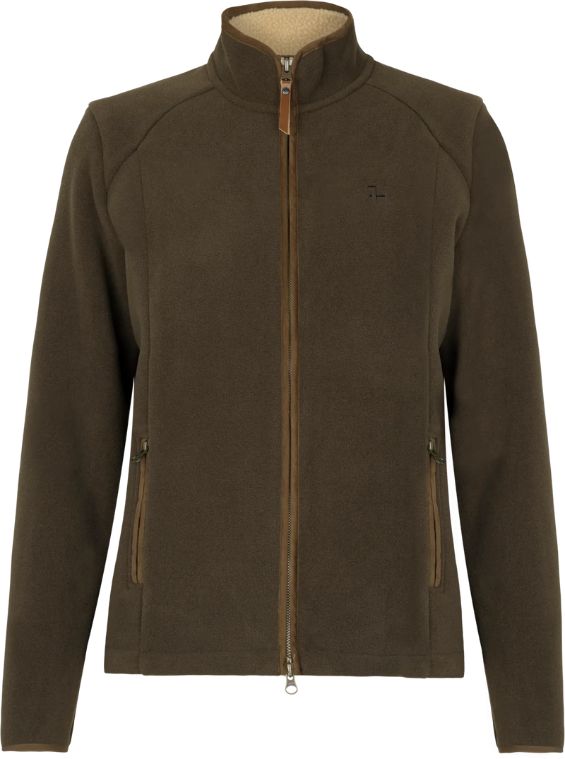 Afbeelding laden in Galerijviewer, Härkila Sandhem Sherpa Fleece Jacket Women, demitasse brown

