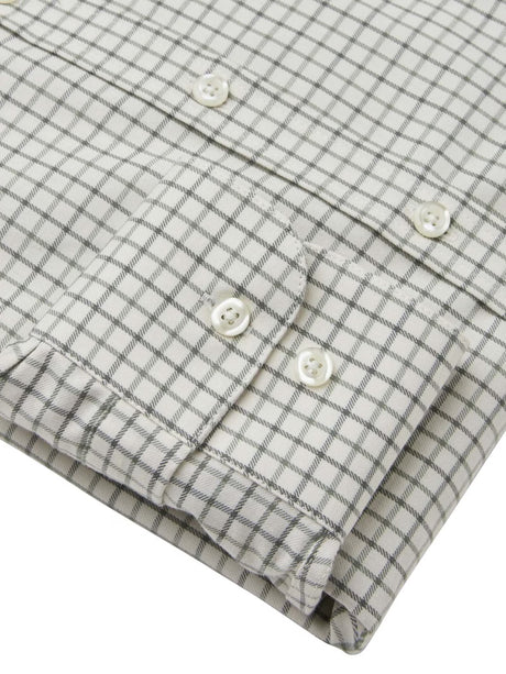 Chevalier Chorley Shooting Fit Shirt Women, thyme green tattersall
