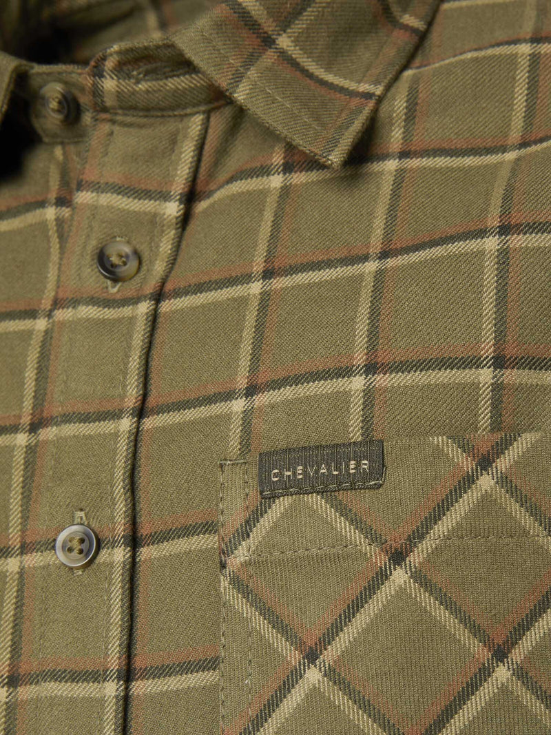 Laden Sie das Bild in Galerie -Viewer, Chevalier Ferret Flannel Shirt Junior-Het Brabants Jachthuis-Het Brabants Jachthuis
