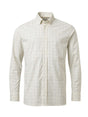 Baron Shooting Fit Stretch Shirt Men - Stormy Blue Tattersall