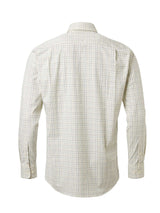 Baron Shooting Fit Stretch Shirt Men - Stormy Blue Tattersall