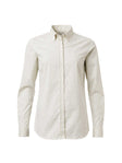 Florence Shooting Fit Stretch Shirt Women - Highland Green Tattersall