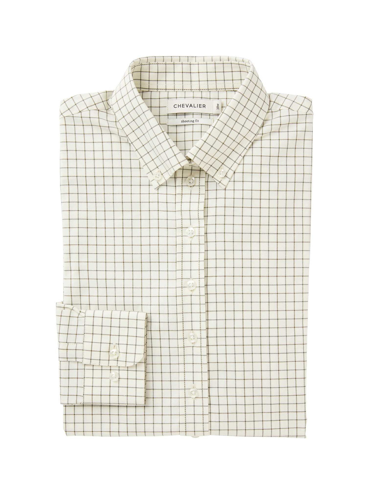 Florence Shooting Fit Stretch Shirt Women - Highland Green Tattersall