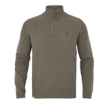 Härkila Vincent Merino Half Zip Pullover, dark sand