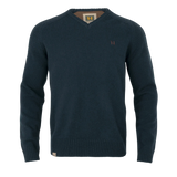 Härkila Vincent Merino V-Neck Pullover, dark navy