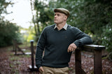Härkila Vincent Merino V-Neck Pullover, dark navy