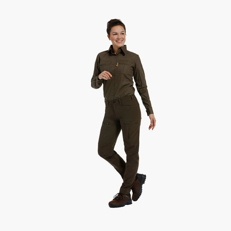 Rovince Shirt Ergoline Woman, olive green