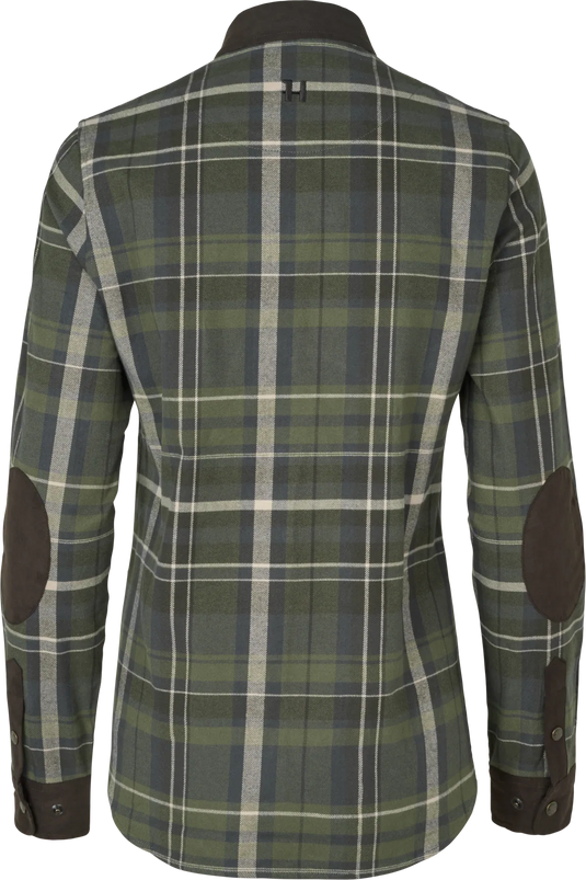 Härkila Pajala L/S Shirt Women, olive check