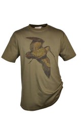 Hubertus T-shirt "Houtsnip", unisex, olive
