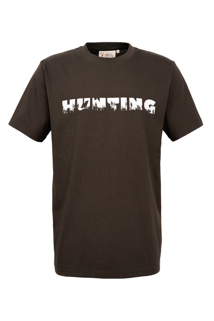 Hubertus T-shirt "Hunting", heren, olive