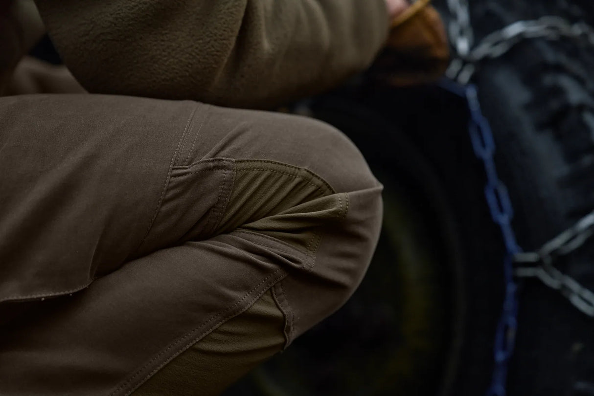 Härkila Hill Trousers, willow green/brown