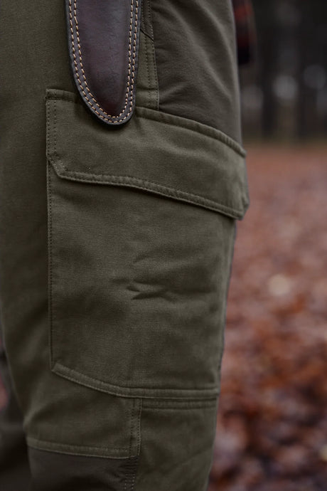Härkila Hill Trousers, black olive/forest night