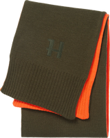 Härkila Reversible Scarf, willow green/orange