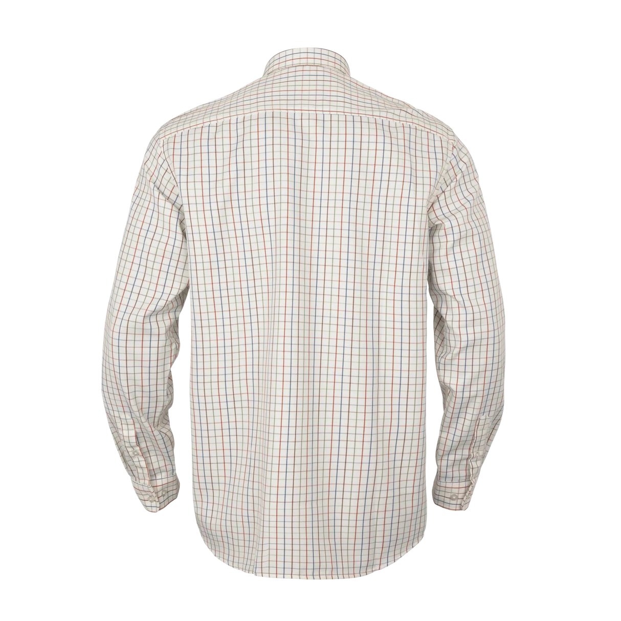 Haywood wool blend L/S shirt Arabian spice check