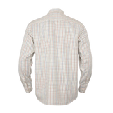 Haywood wool blend L/S shirt Arabian spice check