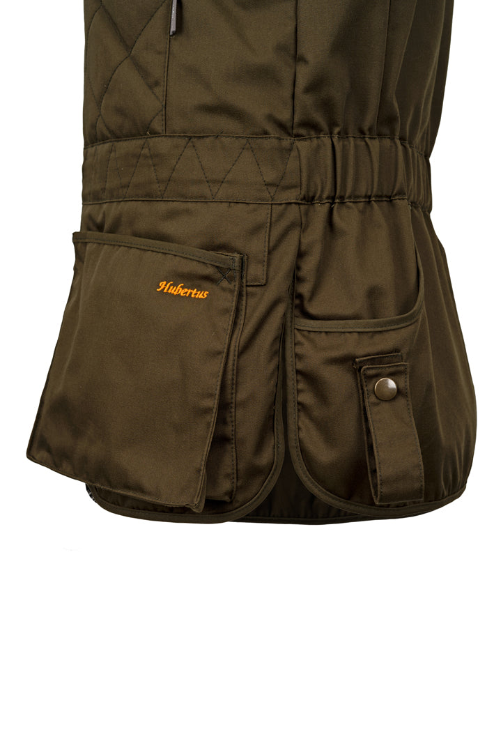 Hubertus schietvest "Hydro", heren, dark olive