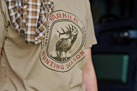 Härkila Stag Badge S/S T-Shirt Women, sand